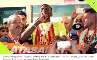 Victor Osimhen Joins Galatasaray and Embraces Club’s Traditions