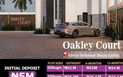 Welcome to Oakley Court: The Epitome of Luxury Living in Ibeju Lekki